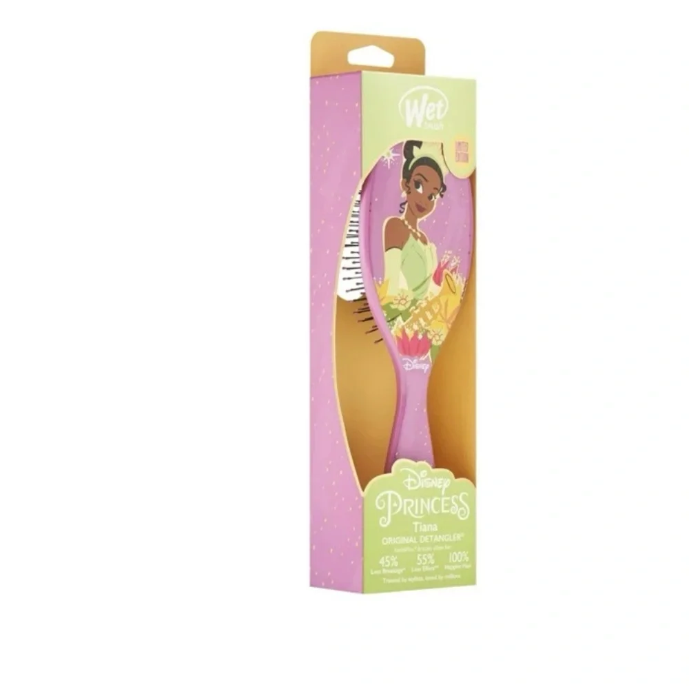 New in Box Wet Brush® The Original Detangler® Hair‎ Brush Disney Princess Tiana